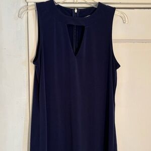 Michael Kors Sleeveless Key Hole Top Blouse